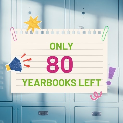 Only 80 Yearbooks Left