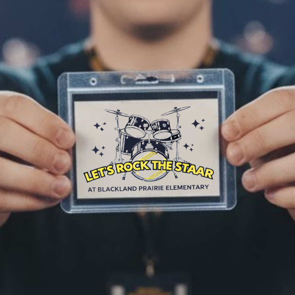 Let's Rock The STAAR at BPE Lanyard