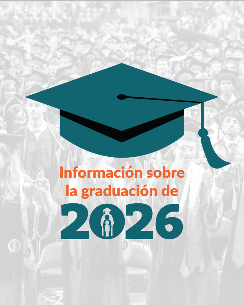 Información sobre la graduación de 2026