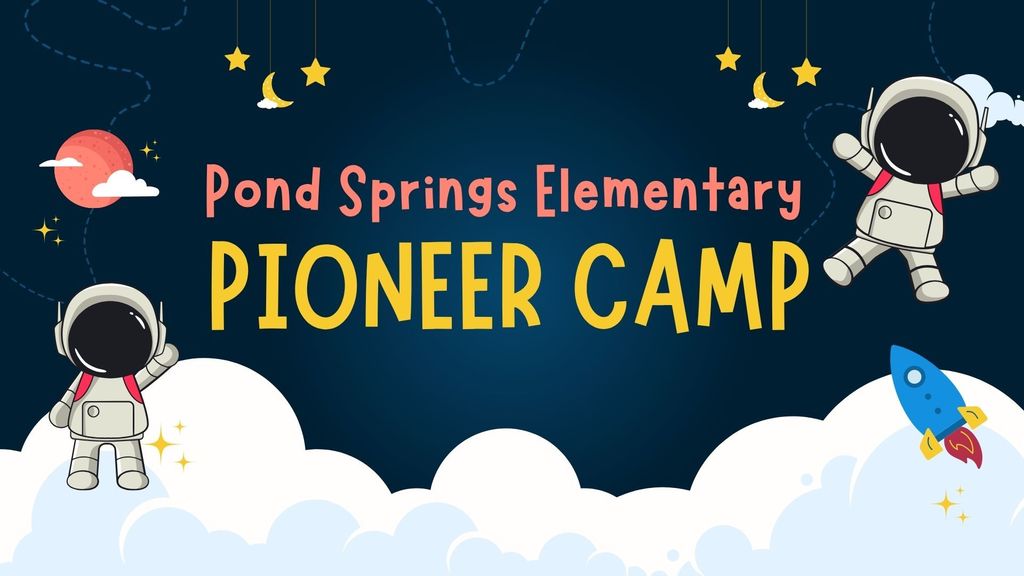 Pond Springs Pioneer Camp for Incoming Kindergarteners