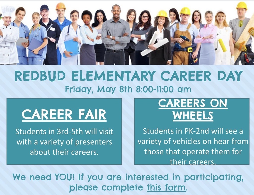 Career Day Volunteers Needed