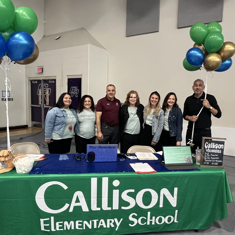Campus and district staff at the recent 2026 hiring fair 