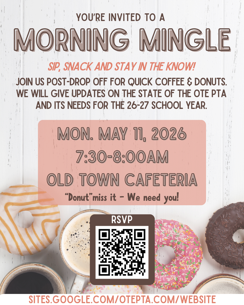 You're Invited to a Morning Mingle!  Estás invitado a un Café y Convivio