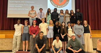 Group picture of RRISD AVID Senior Celebration on April 28th
