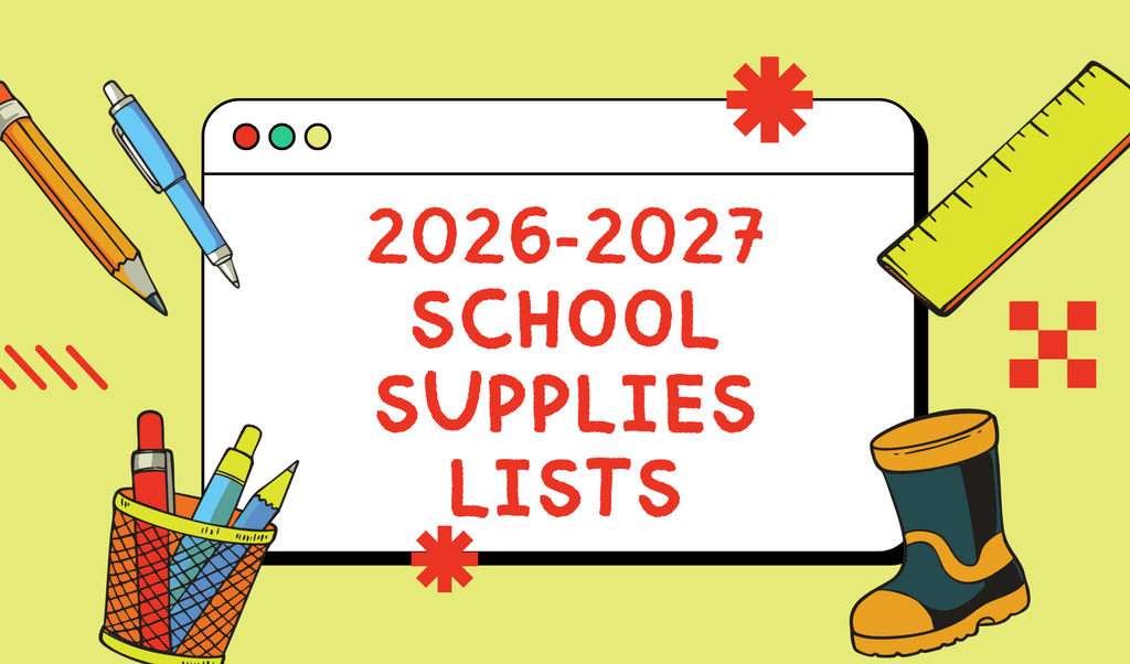 2026-2027 School Supply Lists