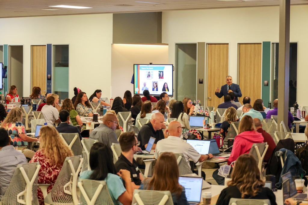 campus and district administrators at the 2026 June Leadership Summit training