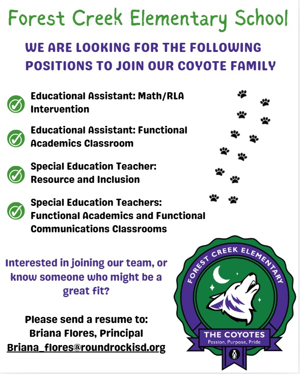 job posting flyer