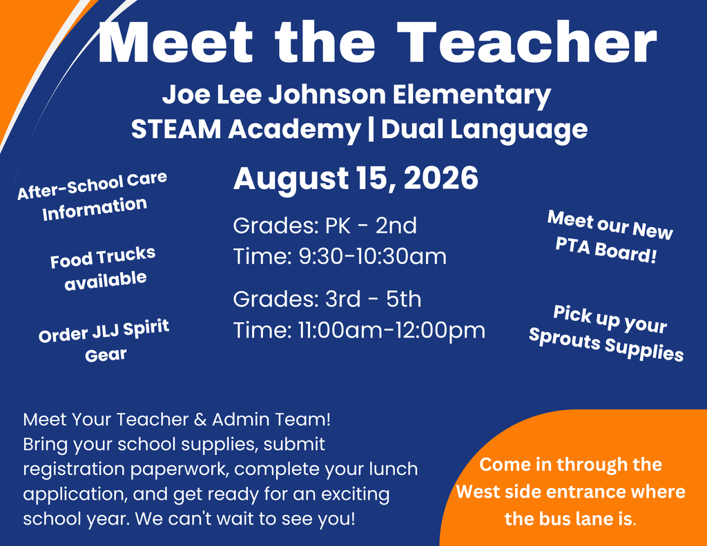Meet the Teacher on August 15th . PK-2nd from 9:30-10:30am and 3rd-5th from 11:00am-12:00pm