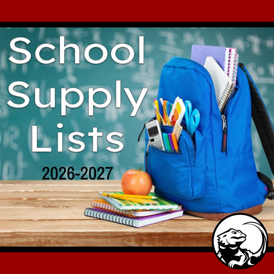 School Supply Lists 2026-2027