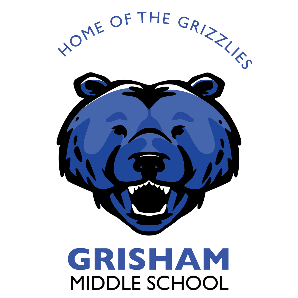 Home of the Grizzlies - Grisham Middle School/Grisham Logo