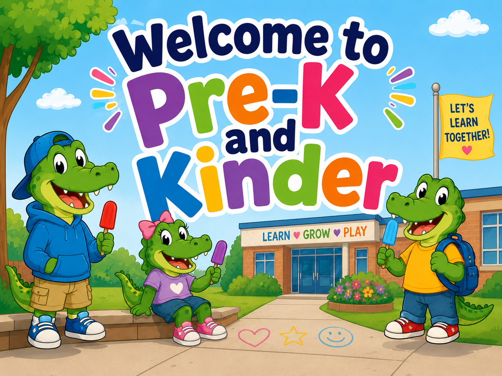 Welcome to Pre-K and Kinder