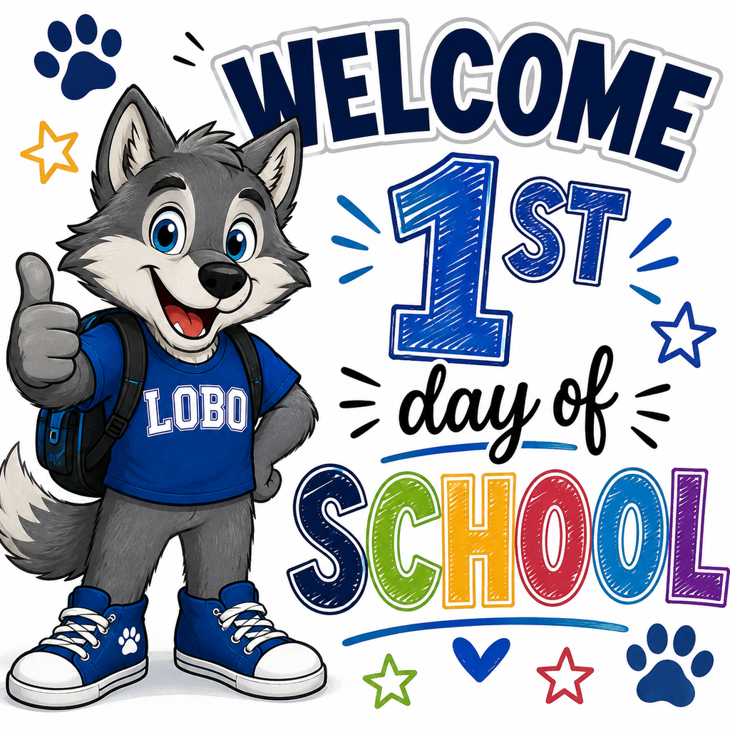 Welcome! 1st day of School!