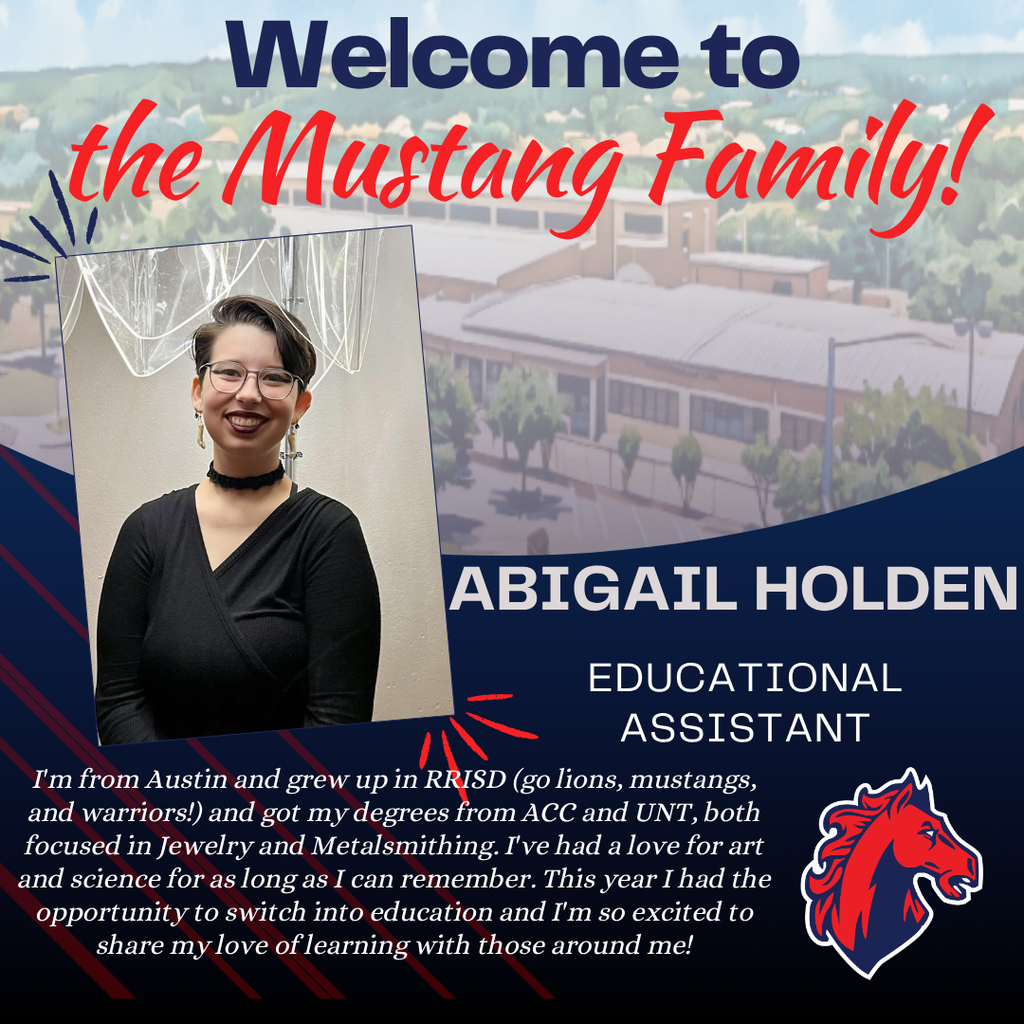 Welcome Abigail Holden, Educational Assistant!