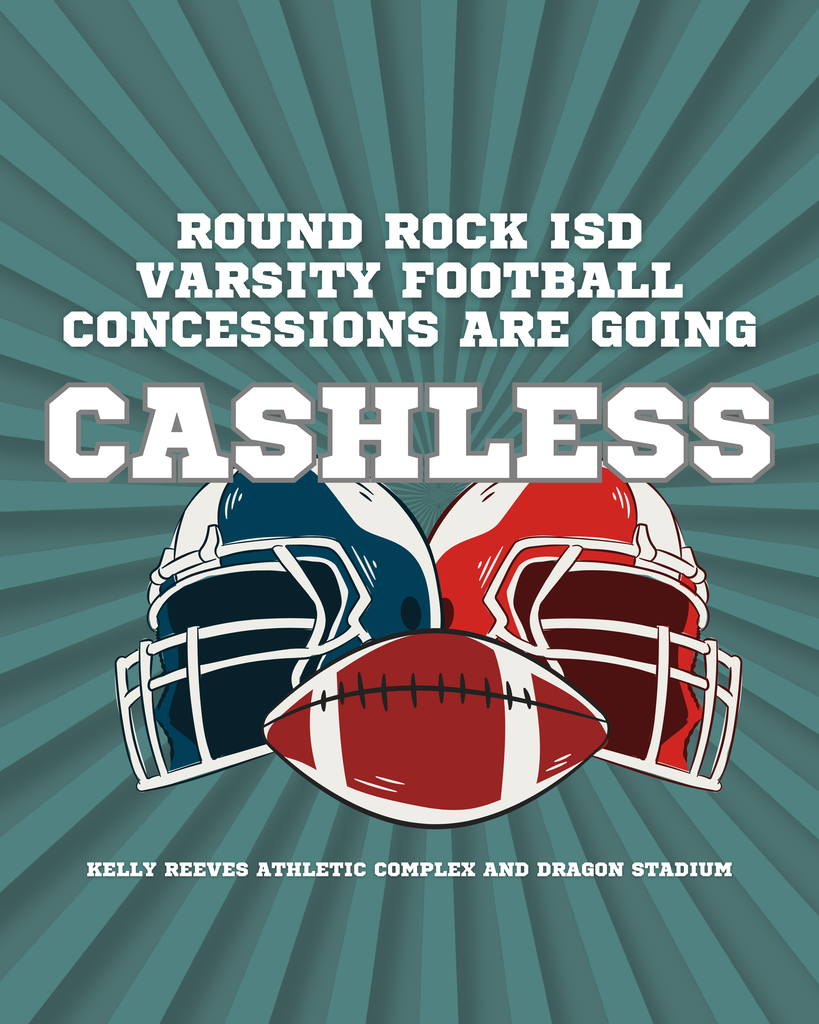 No cash at RRIS Athletic Events 