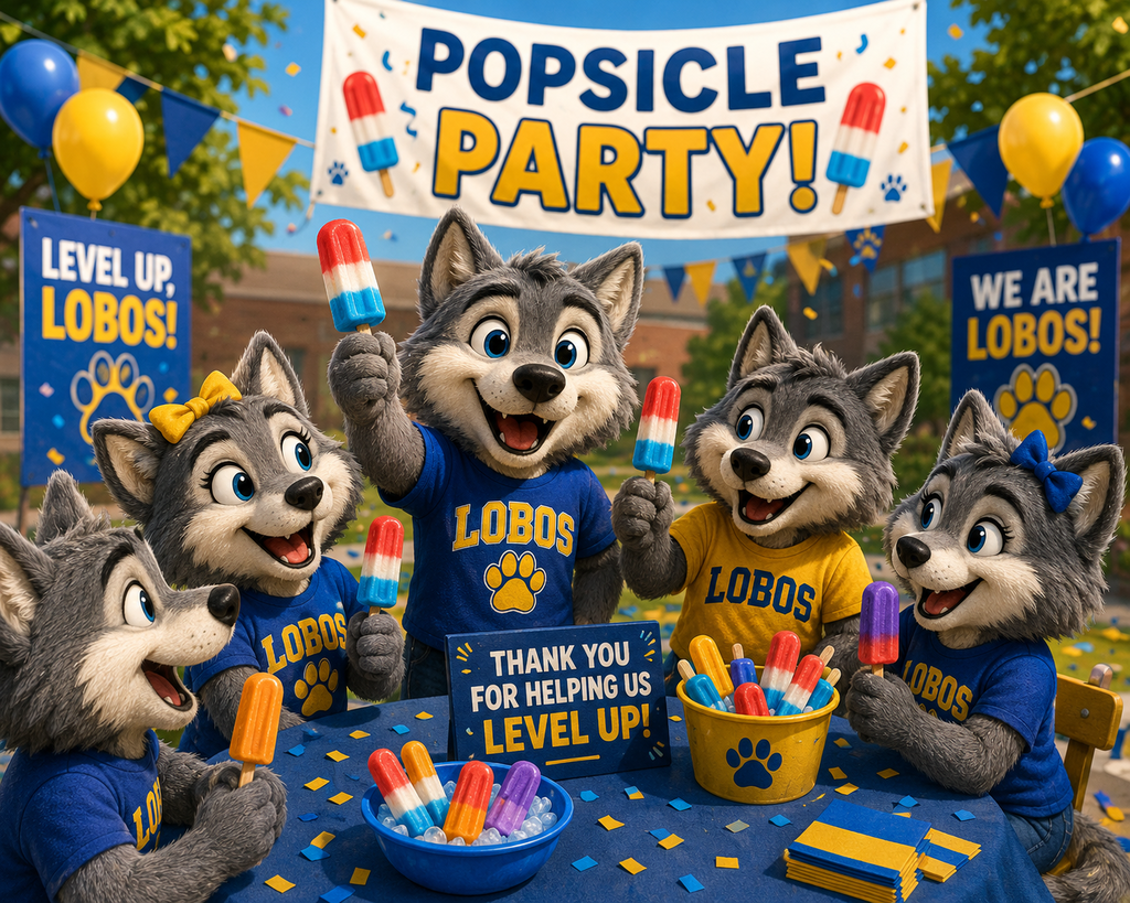 Popsicle Party! Thank you for helping us level up!