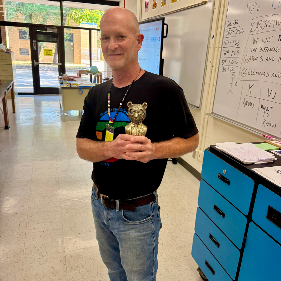 Mr. Sharp wins the Golden Grizzly Award