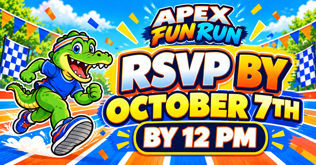 RSVP by October 7th by 12 PM