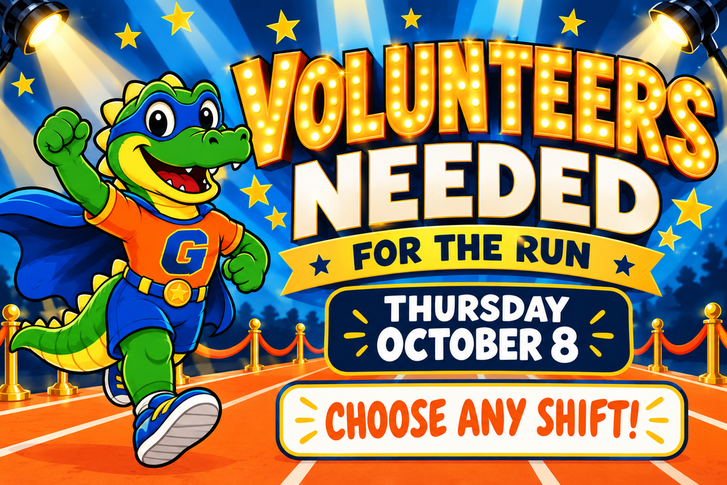 Volunteers Needed for Thursday, 10/8 Fun Run