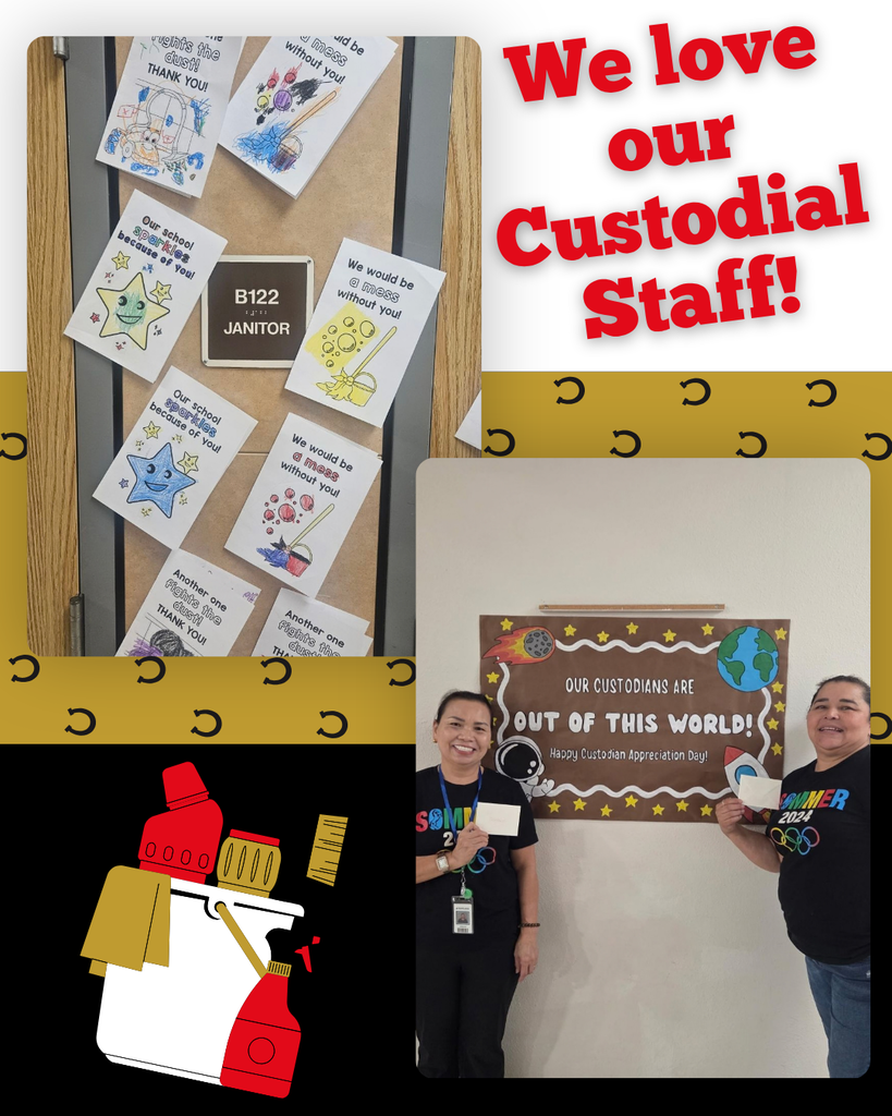 We love our Custodial staff!