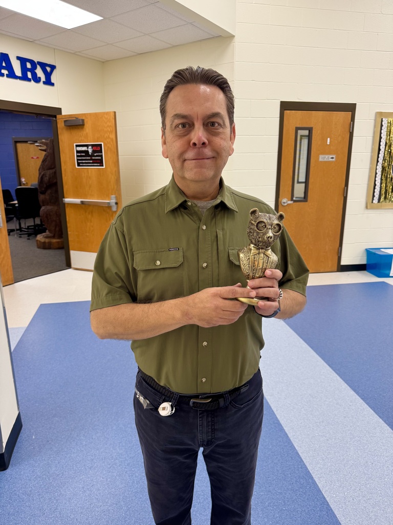 Mr. Arste wins the Golden Grizzly!