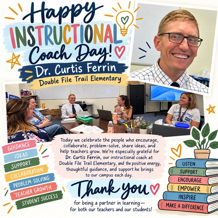 instructional Coach, Dr. Curtis Ferrin smiles while working with other educators