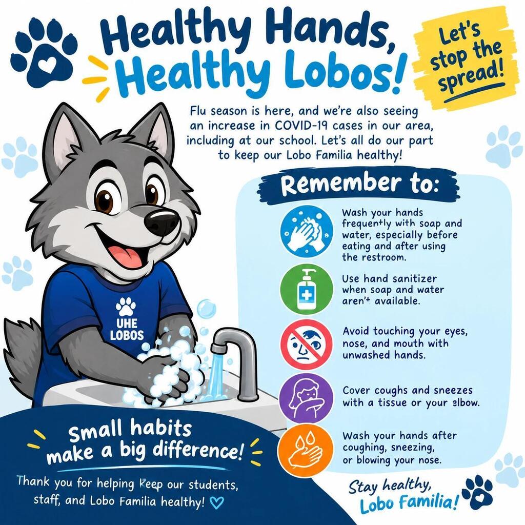 Healthy hand, healthy lobos
