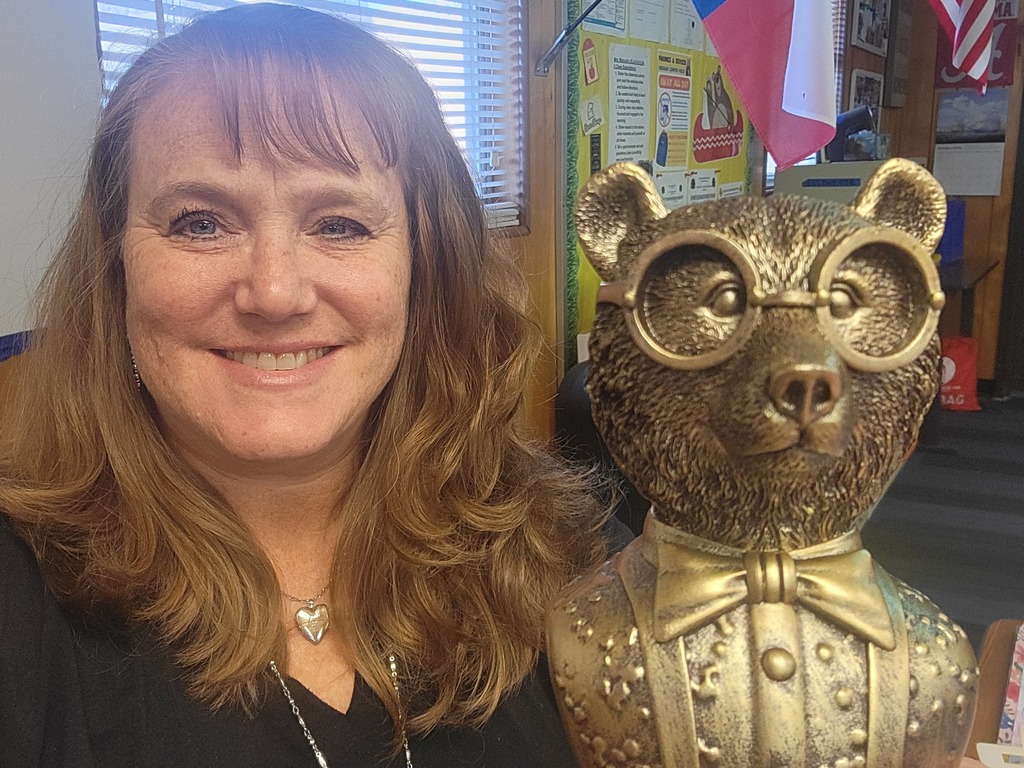 Ms. Mulcuck wins the Golden Grizzly!