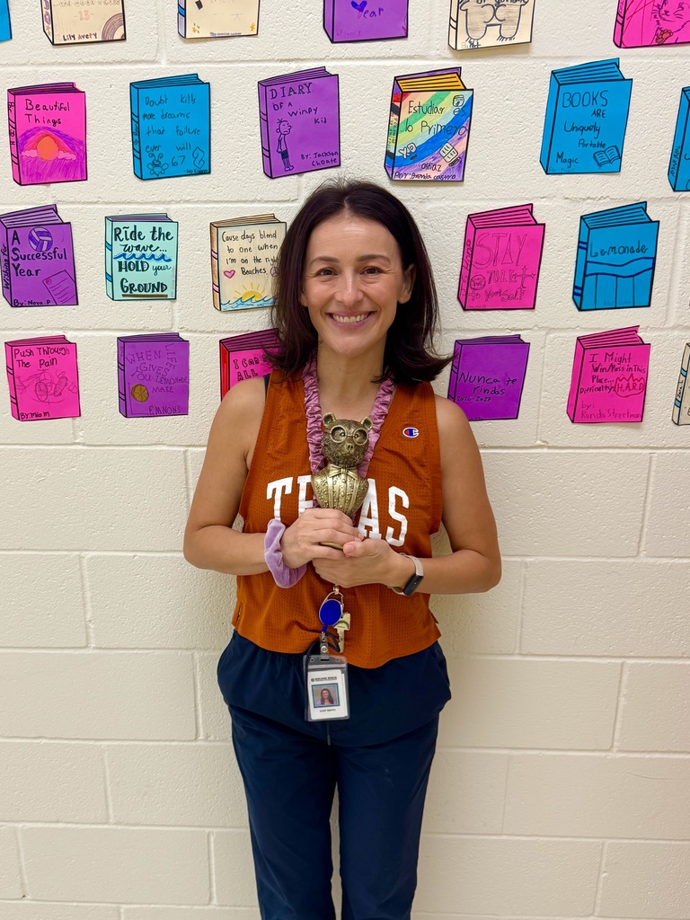 Ms. Smith wins the Golden Grizzly!