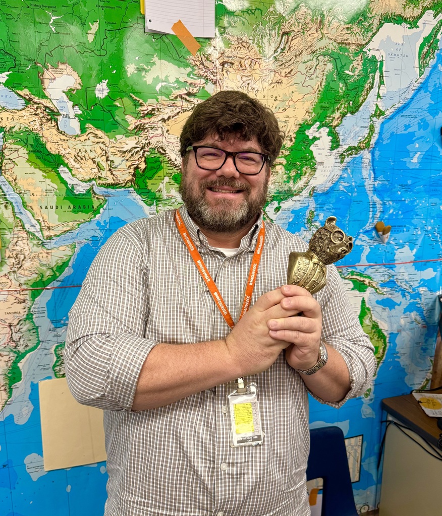 Mr. Cutter wins the Golden Grizzly!
