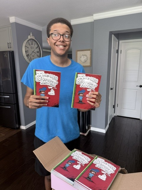 Elijah with books