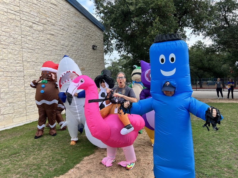 Inflatable Group Picture
