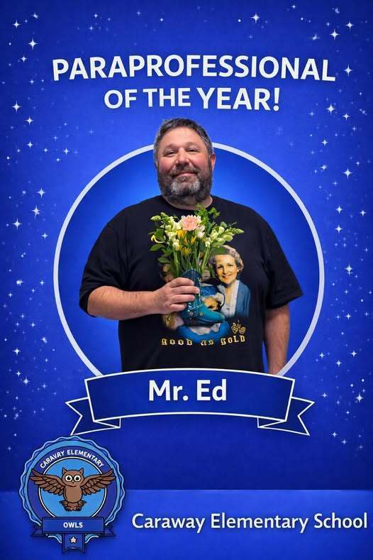 Paraprofessional of the Year. Mr. Ed.