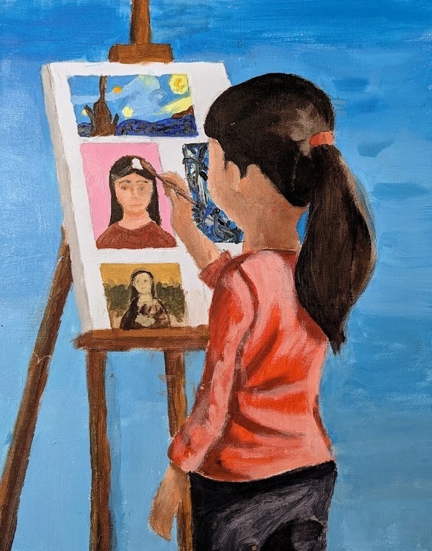 2025-26 PTA Reflections, student artwork