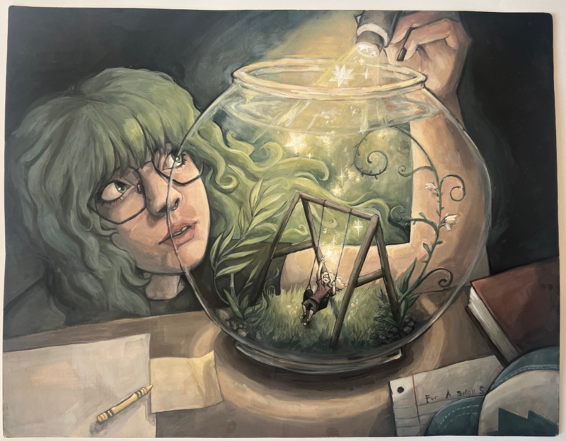 Star-touched artwork
