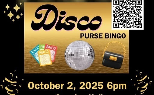 Disco Purse Bingo
