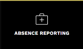 Website icon button for the school's online Absence Reporting portal.