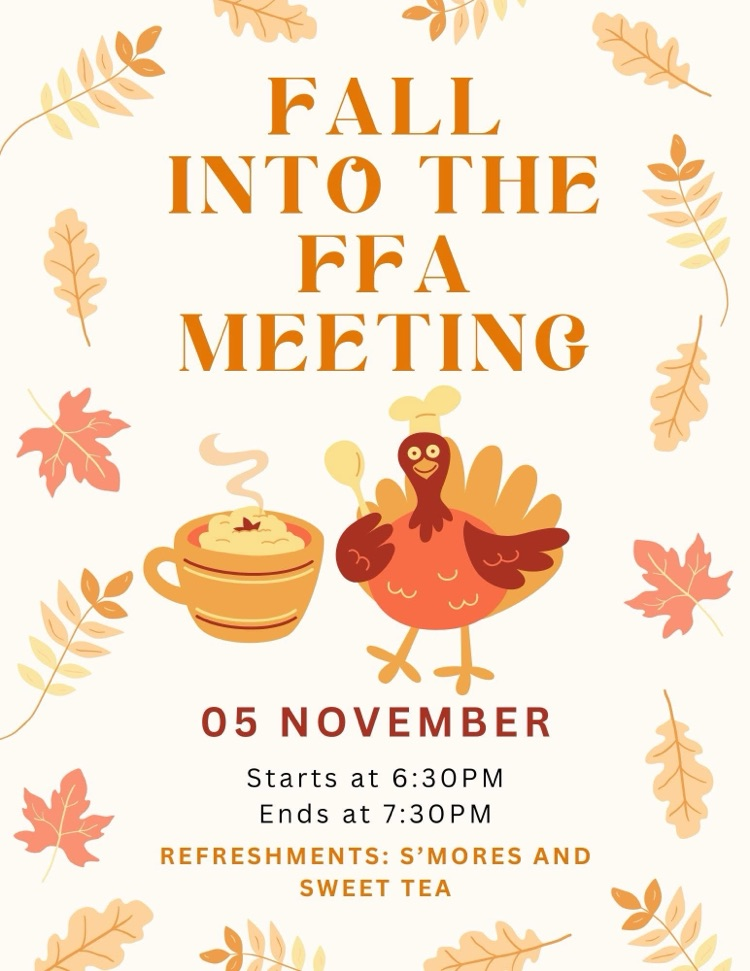 FFA Meeting - November 5