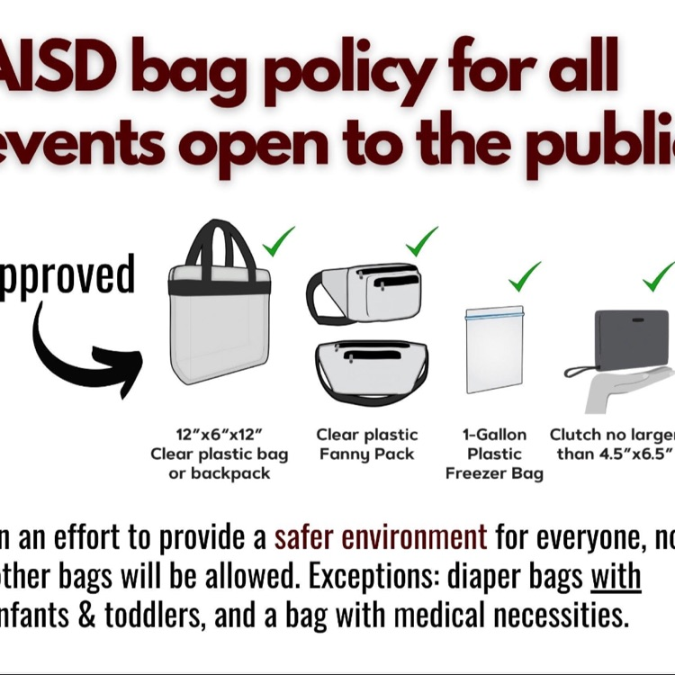 clear bag policy