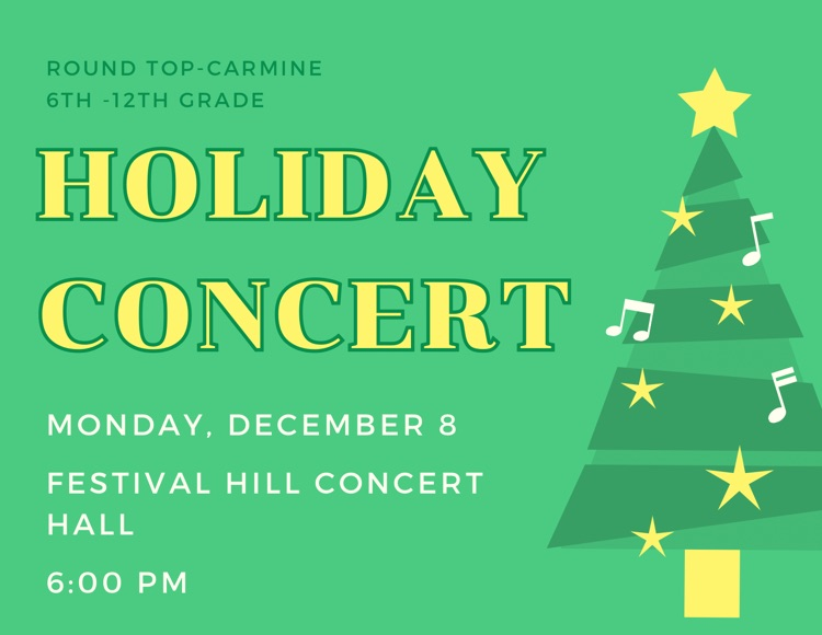 Holiday Band Concert-Monday, December 8