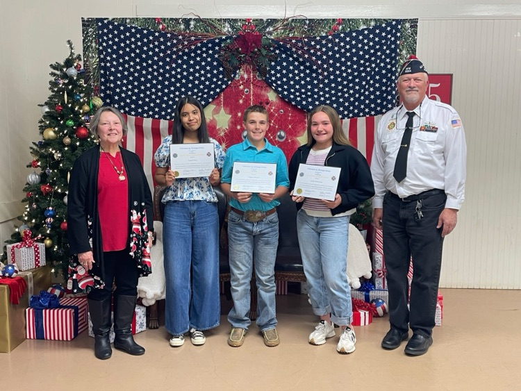 Patriot’s Pen Essay Winners