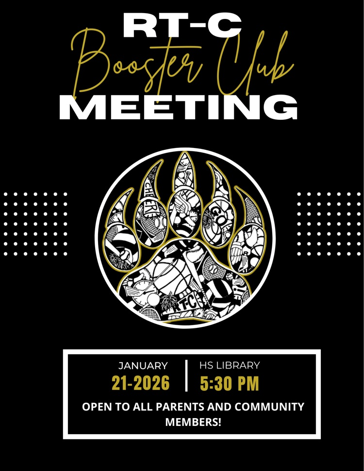 Booster Club Meeting 1/21 @ 5:30