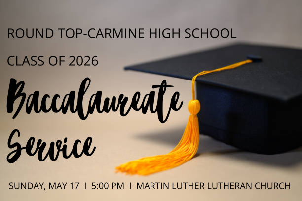 Class of 2026 Baccalaureate - 5/17/26 @ 5 @ MLLC