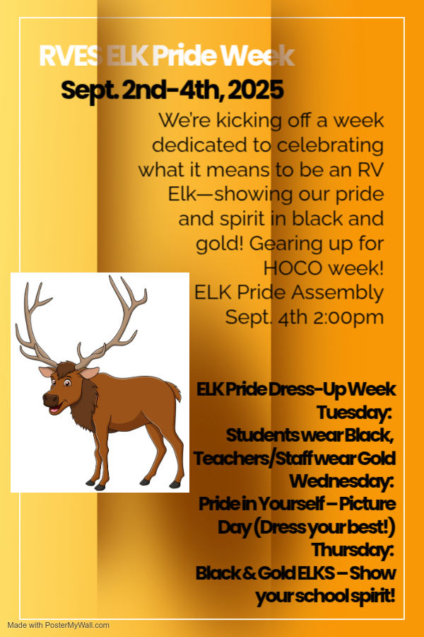 RVES ELK PRIDE WEEK