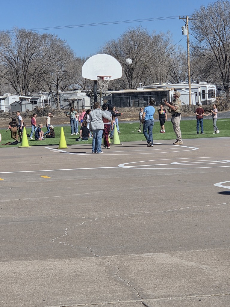 Officer Pacl basketball