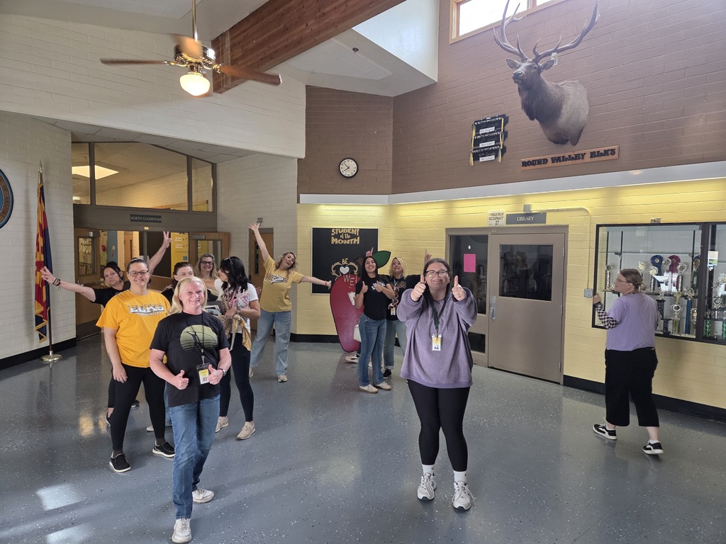 Staff flash mob