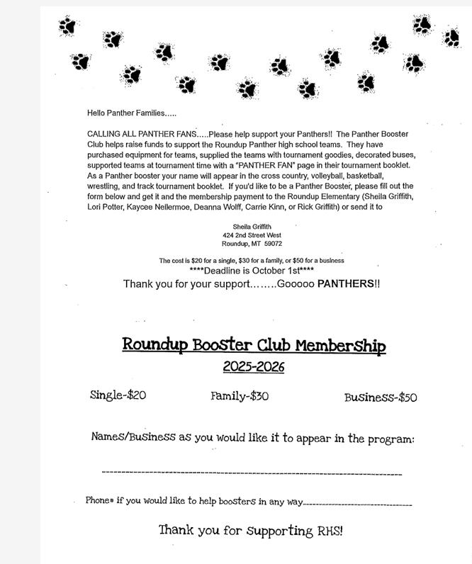Roundup Boosters News