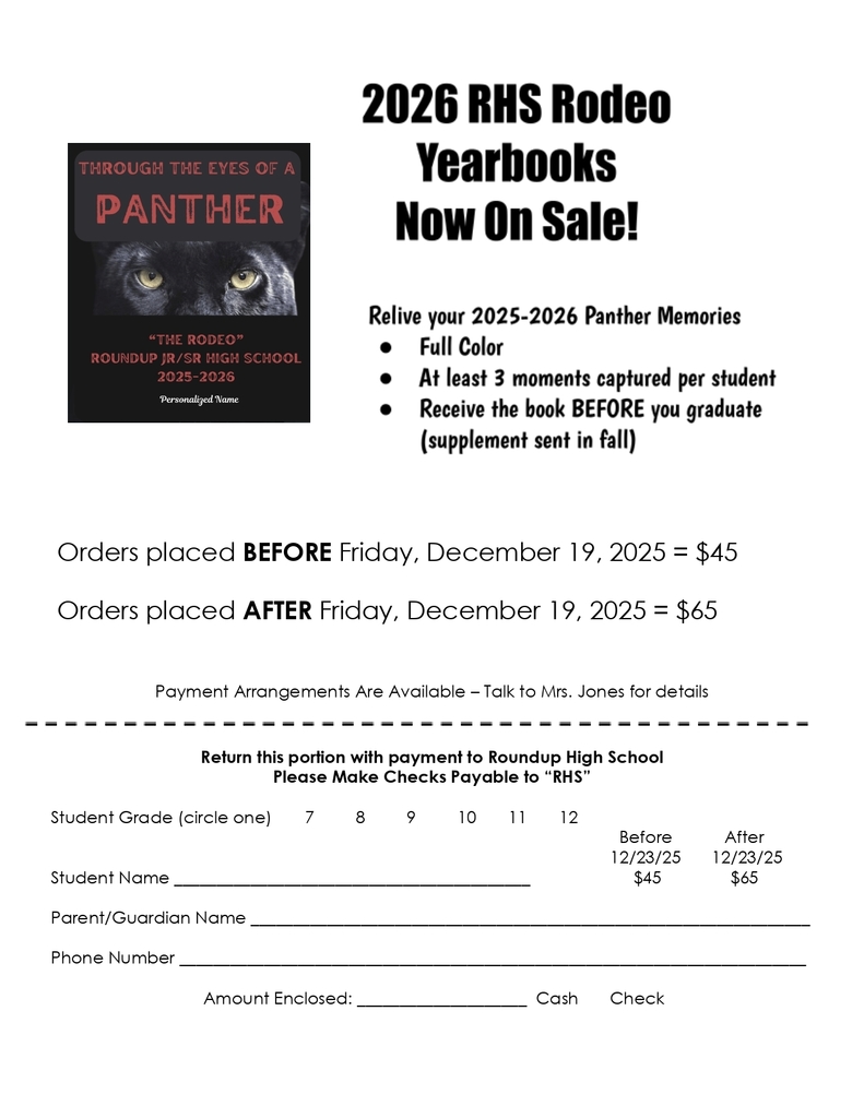 Yearbook order form
