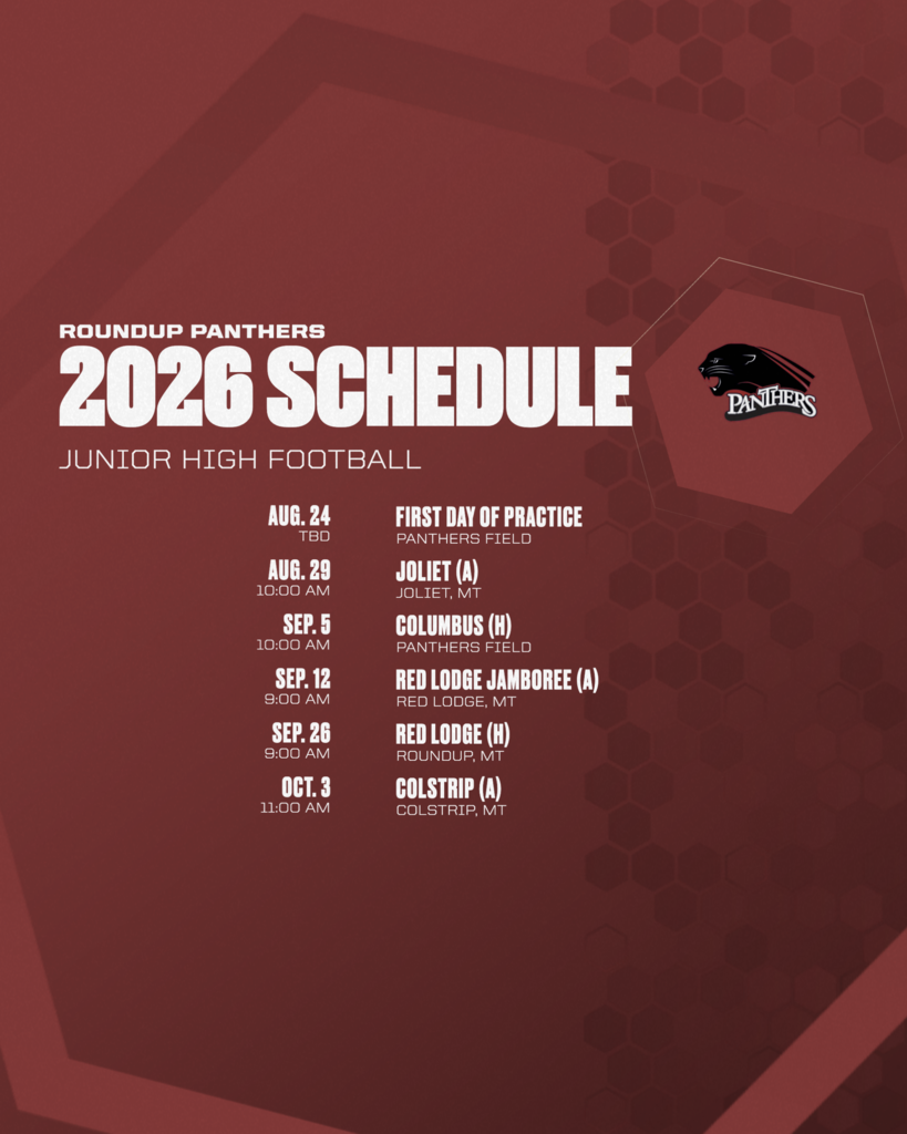 26-27 Junior High Football Schedulde