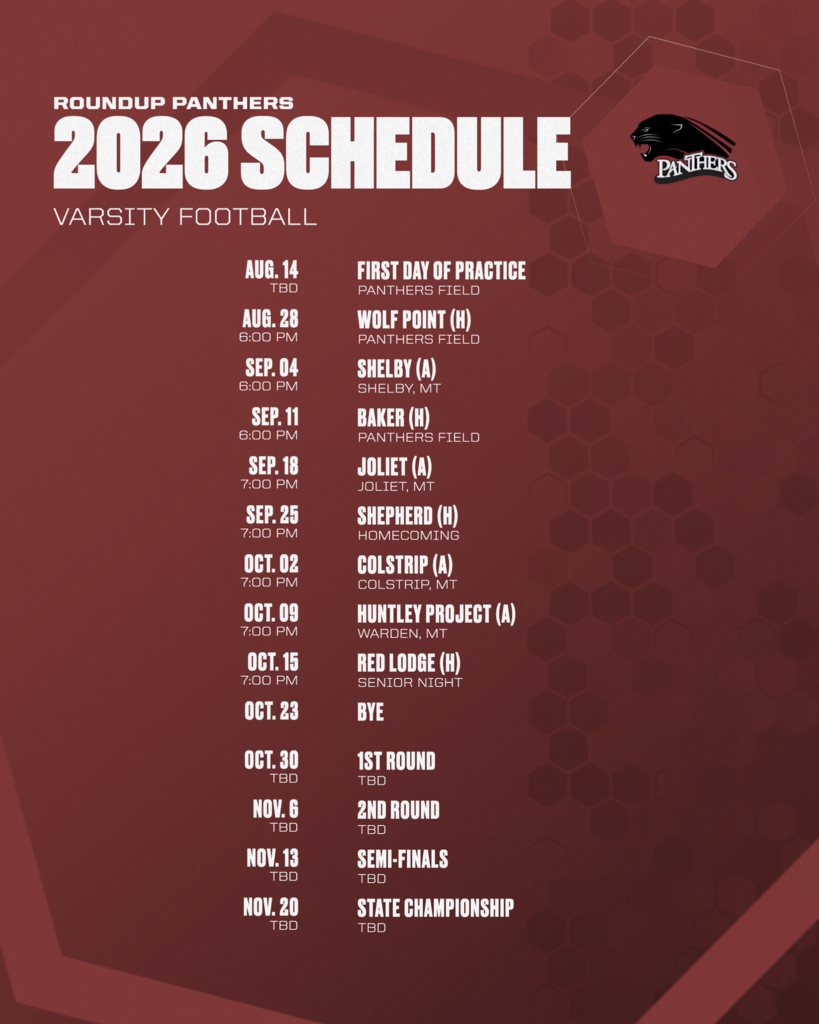 26-27 High School Football Schedule
