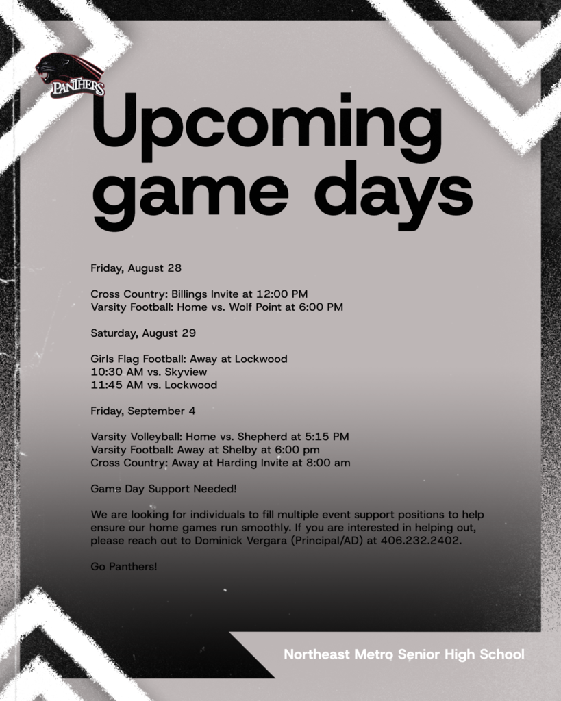 upcoming game days